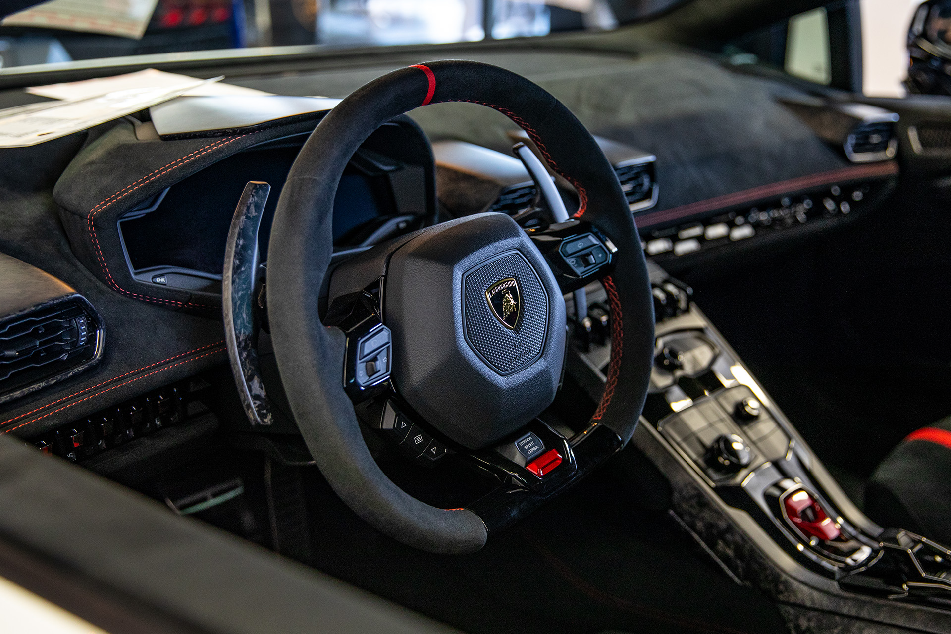 Lamborghini Huracan Performante Interior Goldstein Digital